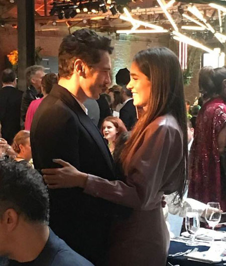 Isabel and James Franco